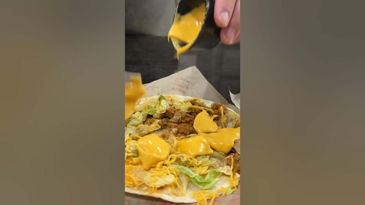 DIY Taco Bell Double Decker Hack tacobell fastfood tacos YouTube