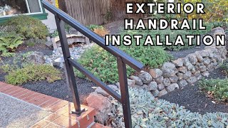 Installing Vevor Exterior Handrails | Handyman