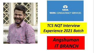 TCS NQT Interview Experience | Ninja Profile | IT 2021 Batch | Interview Questions🔥🔥