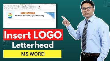 How to Insert Logo in MS Word Document | How to Add Logo in All pages in Word