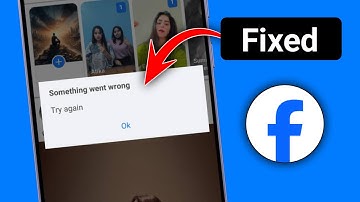 How to Fix Something went wrong Try again Problem on Facebook Lite Story (2025)