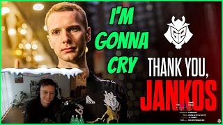 Caedrel Reacts To Jankos G2 Farewell Video