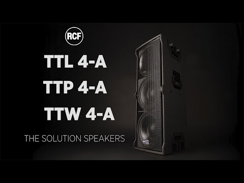 RCF TT 4-A - ACTIVE TWO-WAY ARRAY SPEAKER