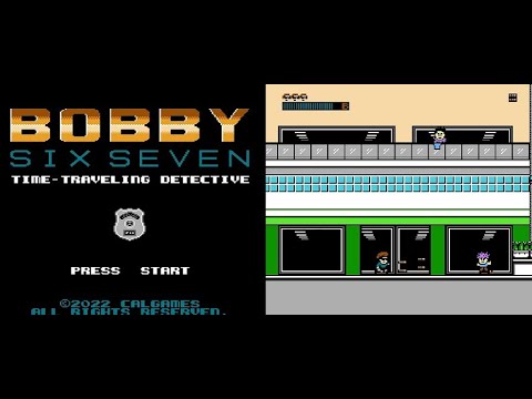 Bobby Six Seven: Time Traveling Detective (Homebrew) NES 