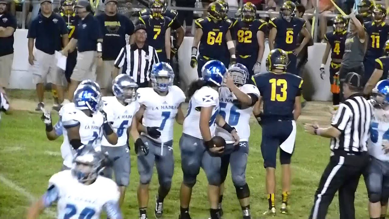 LA HABRA VS SONORA VARSITY FOOTBALL HIGHLIGHTS 2015 YouTube