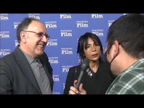 Bertrand Tessier and Myriam Brough Red Carpet Interview for Roger Corman | SBIFF 2022