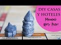 Diy casas y hoteles para el monopoly de harry potter  i craftabulous