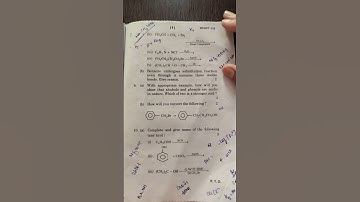 BCHCT 133 PART B question paper IGNOU