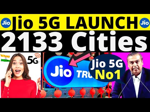 Jio 5G Launch in 2133 Cities in India | Jio Fastest 5G Network in India | Jio 5G Breaking News
