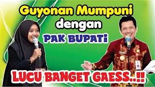 GUYONAN MUMPUNI DENGAN BUPATI WONOSOBO LUCU BANGET (PENGAJIAN MUMPUNI HANDAYAYEKTI JUARA AKSI)