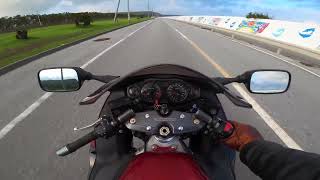 沖縄うるま市 ツーリング・骨汁とサーターアンダギーと｜モトブログ｜Okinawa Japan Motorcycle Ride, POV motovlog GSX1300R隼