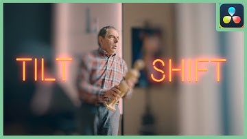 Tilt Shift Blur Effect | DaVinci Resolve