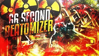 IW:"Double Uploads!!" Insane *Solo* 66 Second De Atomizer Strike On Core!!!
