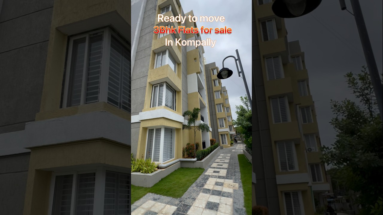 Land owner share 3Bhk Flats for sale in Kompally
