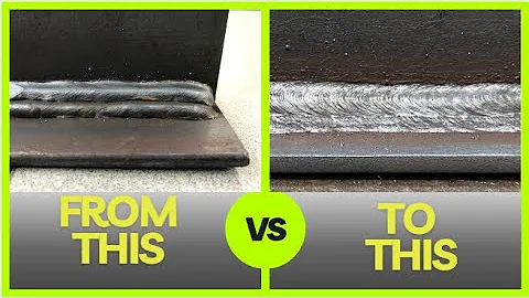 How to Stick weld fillets using the multi run technique for beginners.