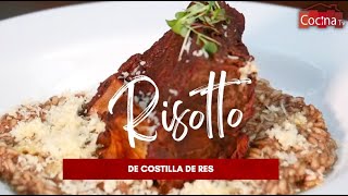 Risotto de costilla de res - CocinaTv producido por Juan Gonzalo Angel Restrepo