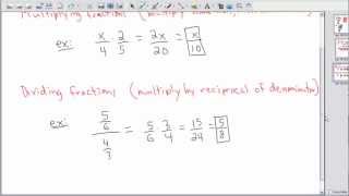 Math with fractions (2/2) - (IB Math, GCSE, A level, AP)