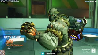 Overwatch 2 This Is How Highest Rank Doomfist Player ZBRA Really Plays -40 Elims-