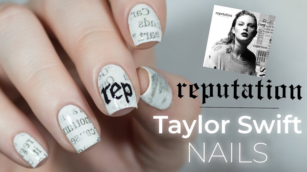 Recreating Taylor Swift's EW Cover + Nail Art! | Elizabeth Anne - YouTube | Taylor  swift nails, Nails, How to do nails