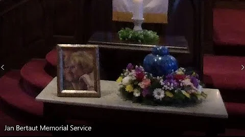 Janet Ruth Farr Kidd Bertaut memorial service