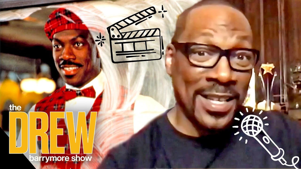 Drew Loses It When Eddie Murphy Quotes Her Favorite Coming to America Line