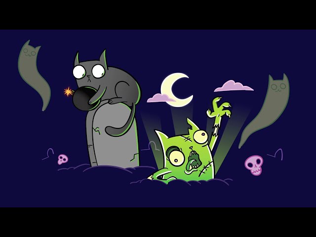 Zombie Kittens - A card game where you explode and then come back to life &  then maybe explode again 