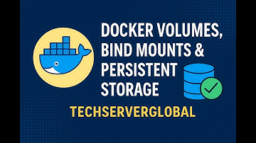 Docker Volumes, Bind Mounts & Persistent Storage