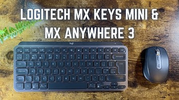 Logitech MX Keys Mini & MX Anywhere 3 + Desk Set Up Tour ⌨️