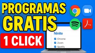 Instala Todos tus Programas GRATIS con 1 Solo Click – Ninite