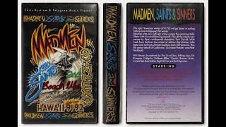Madmen, Saints & Sinners (1992) | Kelly Slater, Tom Carroll | Classic Surf Movie | VHS
