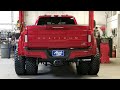 2020 Ford F450 Platinum Rapid Red Reveal Custom Lifted 24” American Force Dually