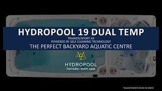 Hydropool 19DTAX Swim Spa