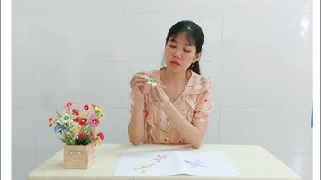 làm con chuồn chuồn từ nguyên vật liệu mở