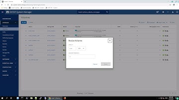 ONTAP 9.10.1 - UX - Case 5 - Resize volume as quick action