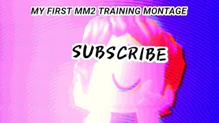 My first mm2 aim training montage!