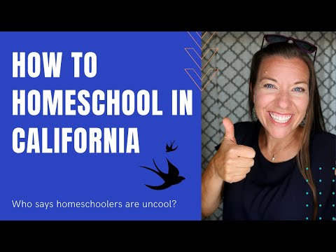 Cara Homeschool di California // Setiap link yang Anda butuhkan !!