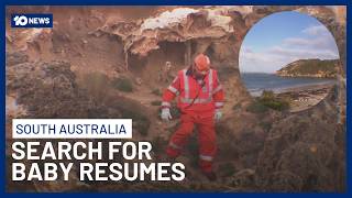 Search For Baby Resumes In Waters Off South Australian Coast | 10 News
