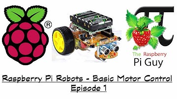 Raspberry Pi Robots - Basic Motor Control - Episode 1