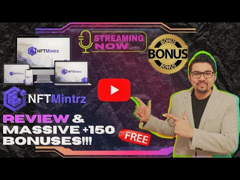 NFTMintrz Review⚡💻📲New 3-In-1 NFT System Pays $169 To $500 PER DAY📲💻⚡Get FREE +150 Bonuses💲💰💸