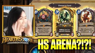 HAFU PLAYS HEARTHSTONE ARENA?! 1st Time in 3 Years