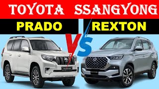 ALL NEW Toyota Landcruiser PRADO Vs ALL NEW Ssangyong REXTON | Which One Is Better ?