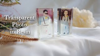 How To Create a Stunning Transparent Photo in Resin! Resin Gift Ideas 2024