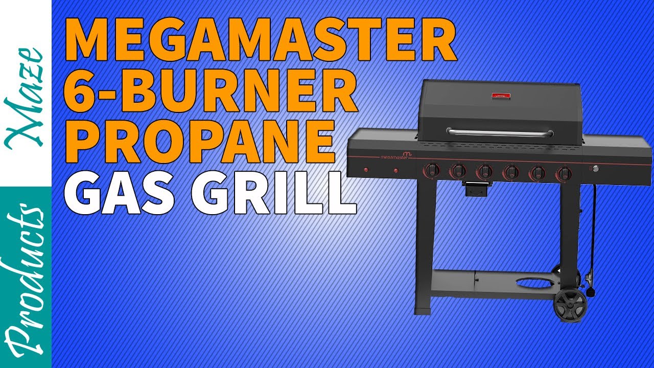 Megamaster 6 Burner 753 Sq Inch Propane Gas Grill Reviewed in 2023 [Top