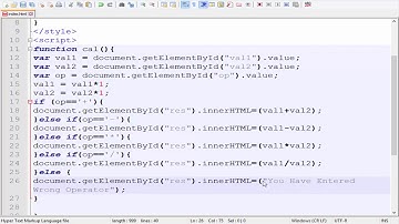 Building a calculator with JavaScript   JavaScript Tutorial In Urdu Hindi   Part 12/32