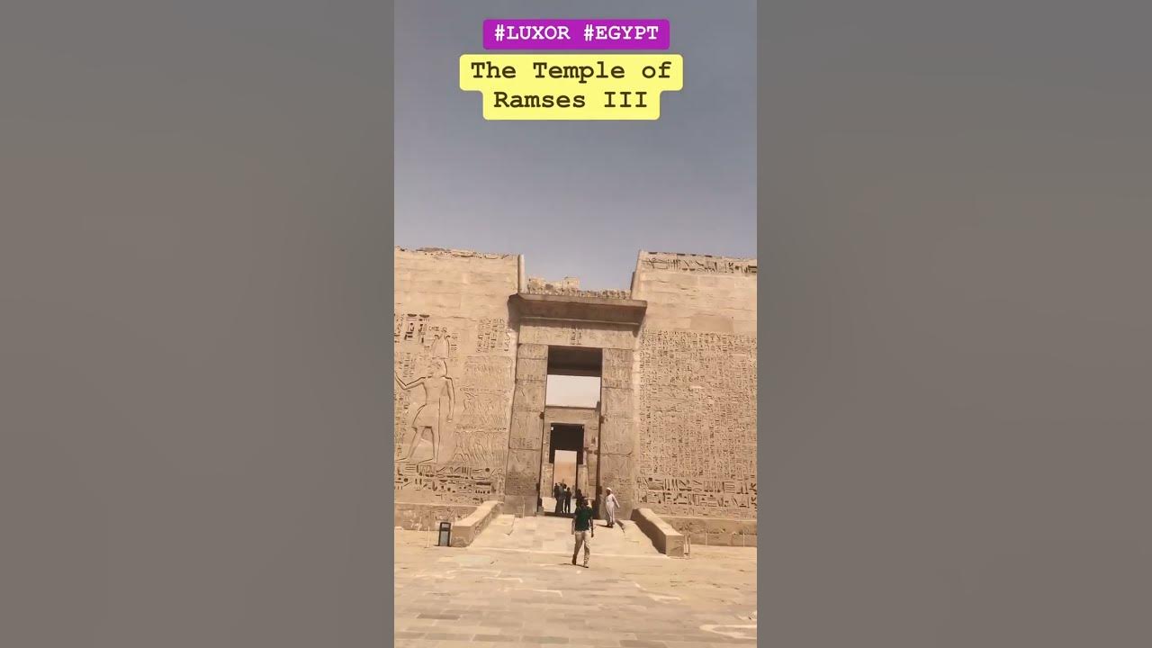 #Luxor #Egypt The Temple of Ramses III