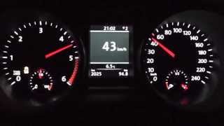 2013 Volkswagen Golf VI 2.0 TDI 140 HP 0-100 km/h Acceleration