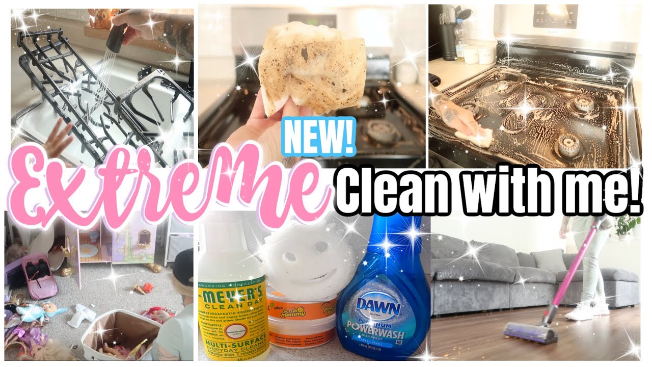 EXTREME CLEAN WITH ME CLEANING MOTIVATION 2023 - YouTube