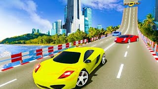 असंभव ट्रैक असली स्टंट बीएमडब्ल्यू कार रेसिंग सिम्युलेटर |Impossible Track Real Stunt BMW Car Racing screenshot 2