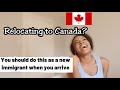 Top 5 things you should do immediately you arrive in Canada as a new immigrant|| Moving to Canada||