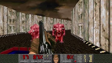 GZDoom Speedmapping Session #1 Map01 UV Max in 0m12s